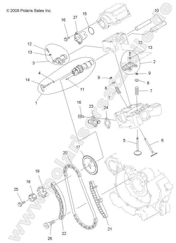 ENGINE, VALVES and CAMSHAFT ENGINE, VALVES and CAMSHAFT