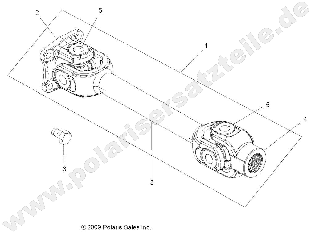DRIVE TRAIN, PROP SHAFT, REAR DRIVE TRAIN, PROP SHAFT, REAR