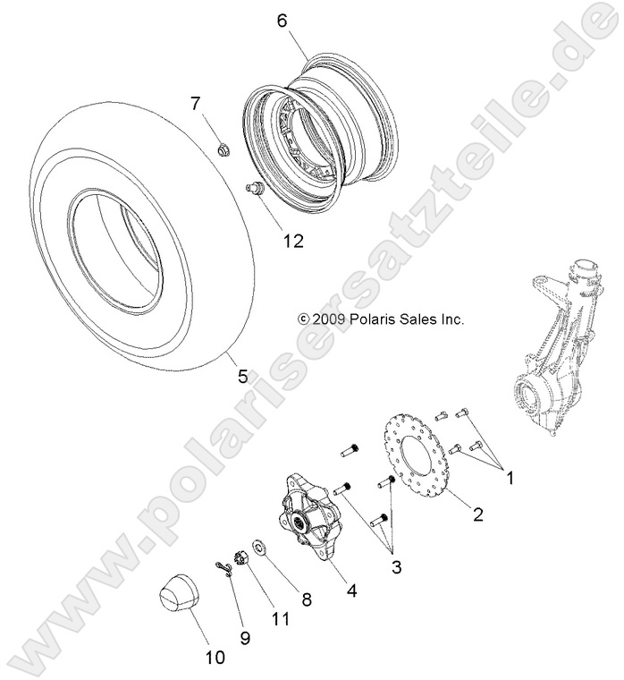 WHEELS, FRONT WHEELS, FRONT