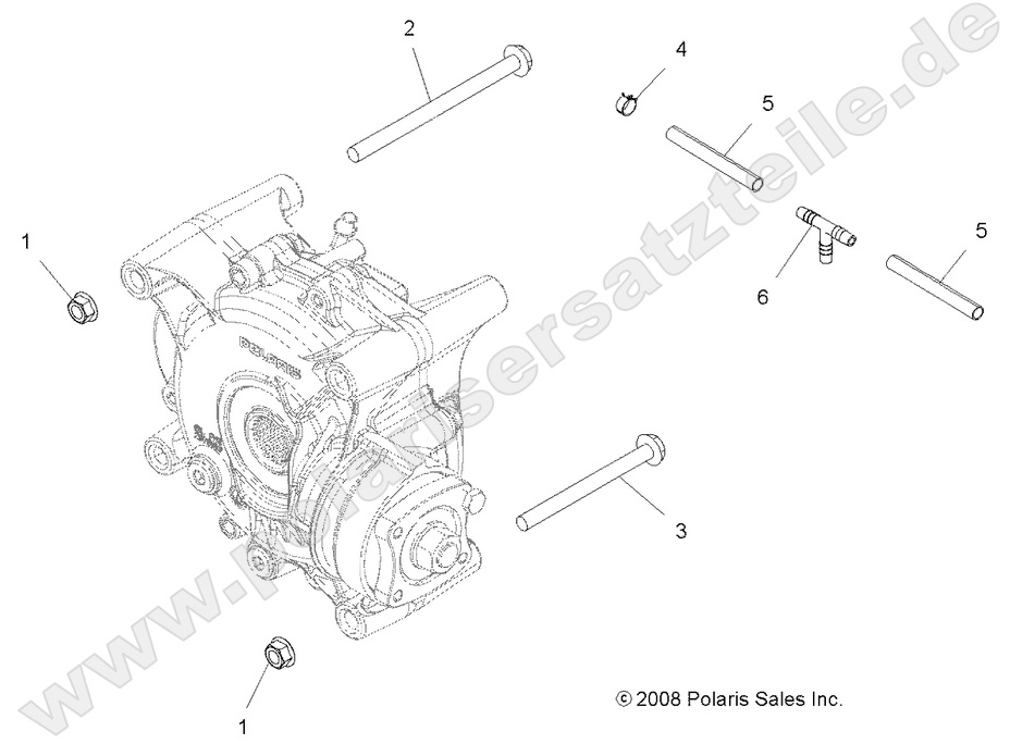 DRIVE TRAIN, GEARCASE MOUNTING, REAR DRIVE TRAIN, GEARCASE MOUNTING, REAR
