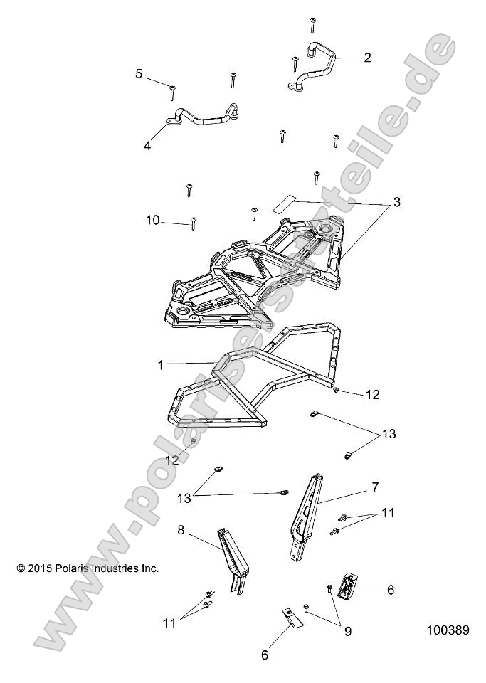 Body, Rear Rack Body, Rear Rack