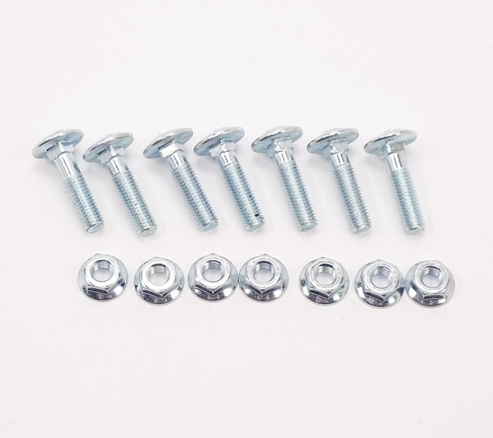 TMP Schrauben Set für Kunststoff Schürfleisten von Kolpin Schneeschilder - 7 Stück