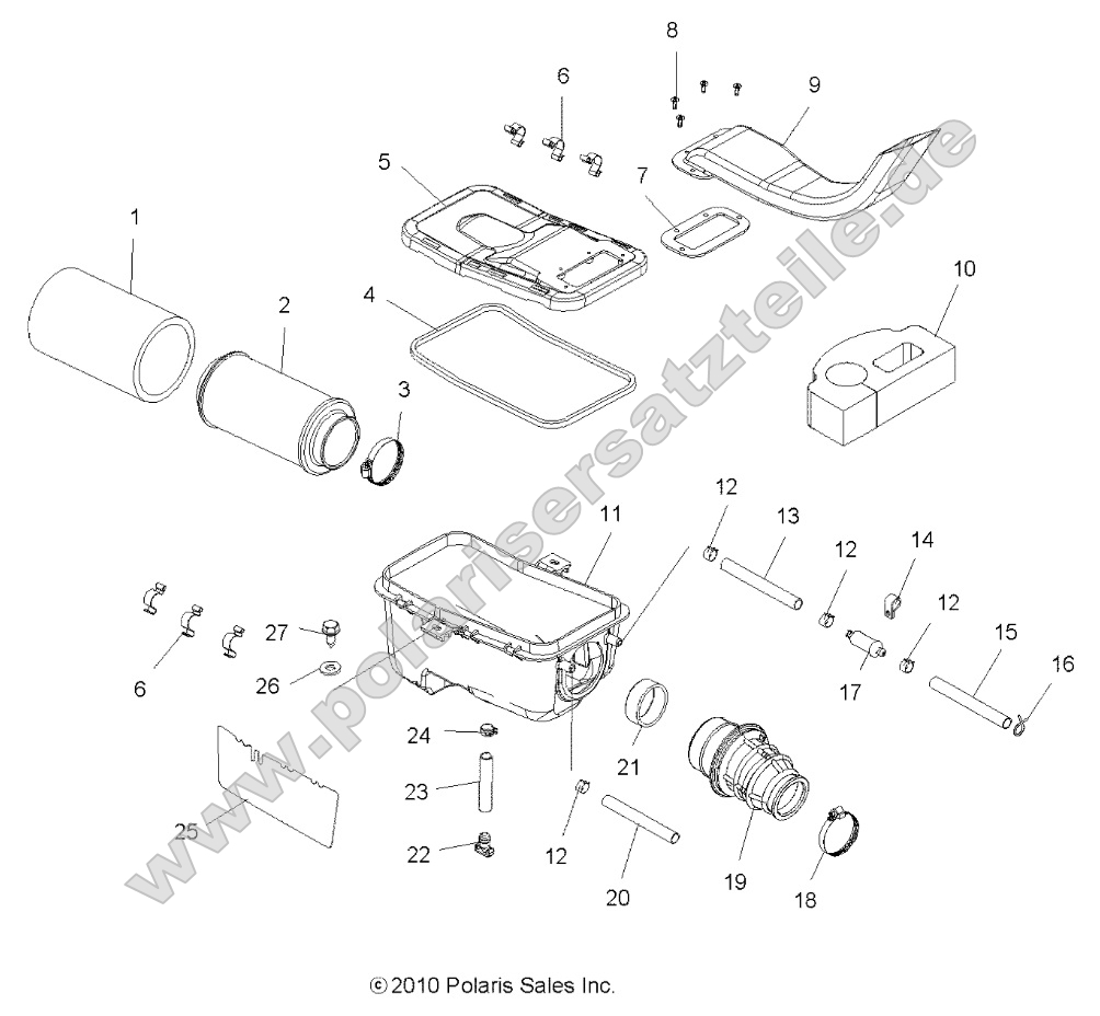 Drive Train, Secondary Clutch Drive Train, Secondary Clutch