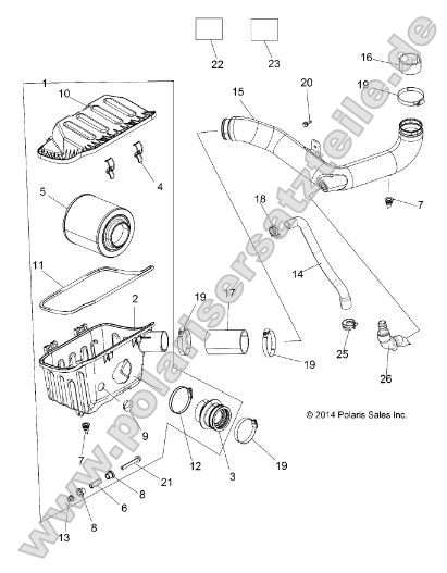 Engine, Air Intake System Engine, Air Intake System