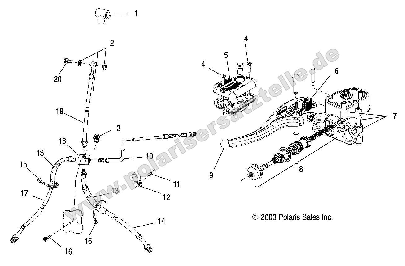 Controls - Master Cylinder/Brake Line Controls - Master Cylinder/Brake Line