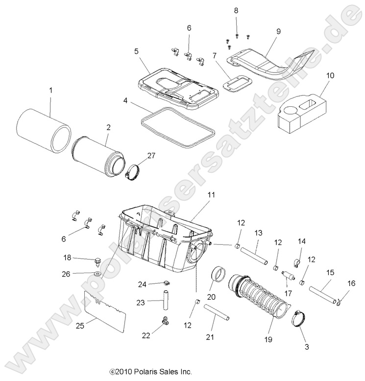 ENGINE, AIR INTAKE SYSTEM ENGINE, AIR INTAKE SYSTEM