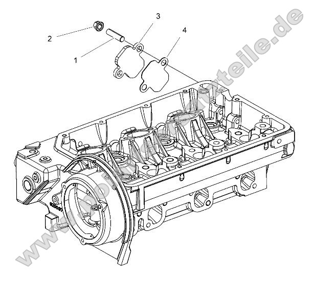 Engine, Fuel Pump Fitting Cover Engine, Fuel Pump Fitting Cover