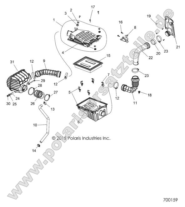 Engine, Air Intake System Engine, Air Intake System