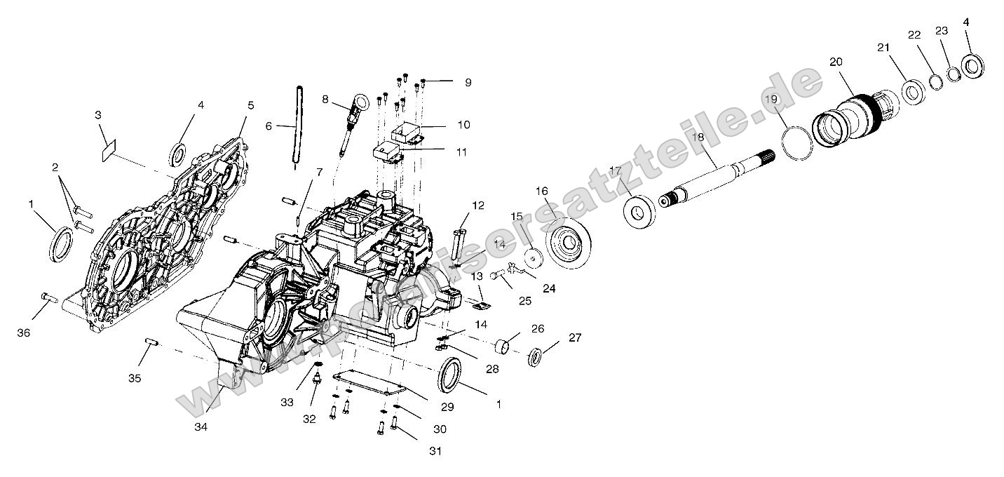 Gearcase (Cases and Snorkel) Gearcase (Cases and Snorkel)