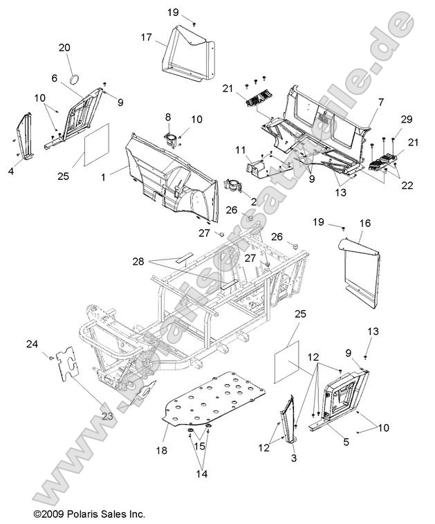 Body, Floor and Fenders