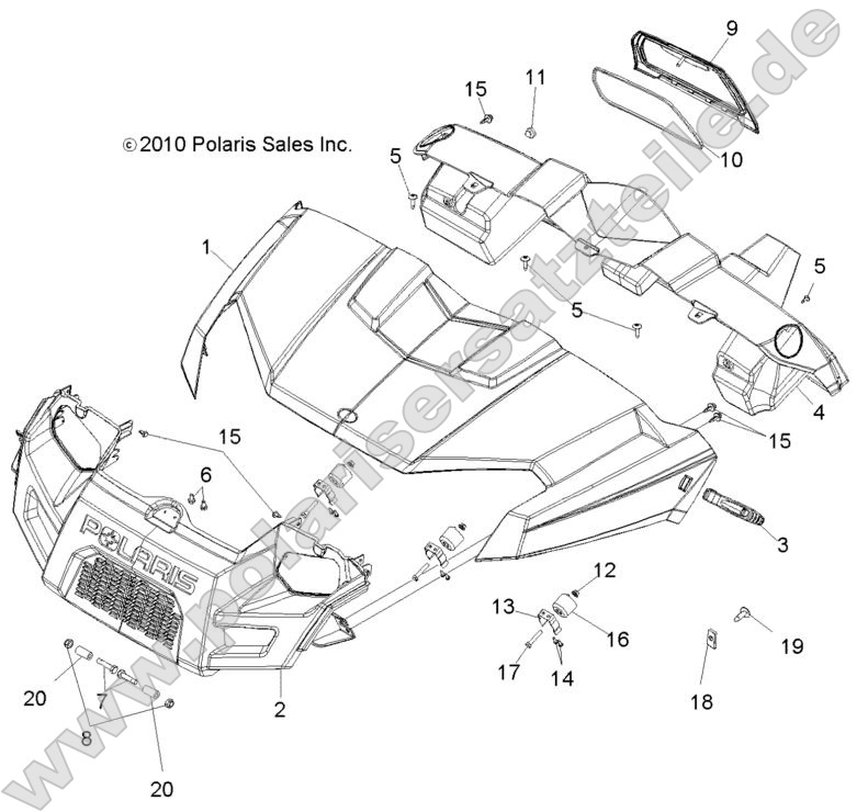 Body, Hood, Dash and Grill