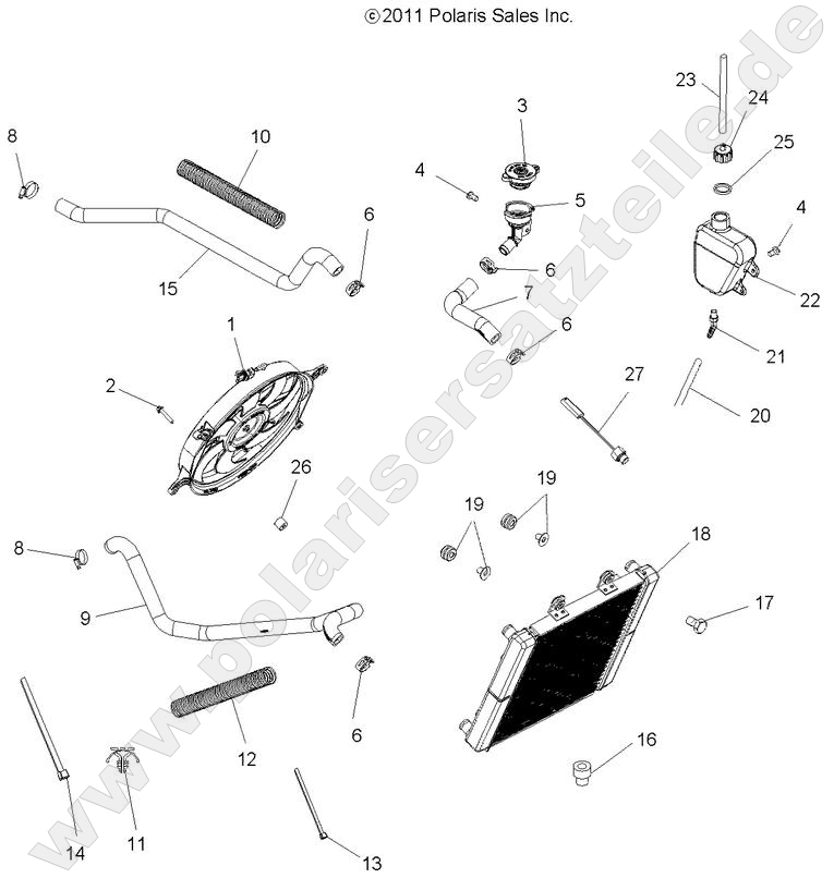 ENGINE, COOLING SYSTEM