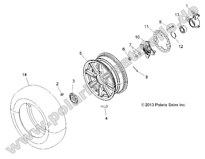 Wheels, Front and Hub Wheels, Front and Hub