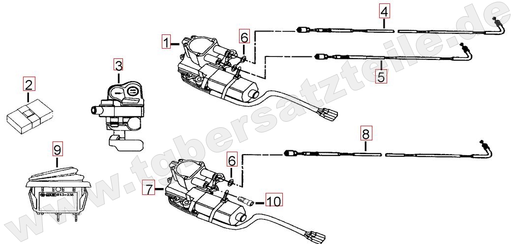 Stellmotor Diffenenzialsperre Stellmotor Diffenenzialsperre
