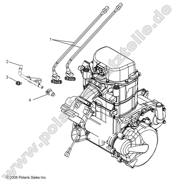 Engine, Fuel Injector