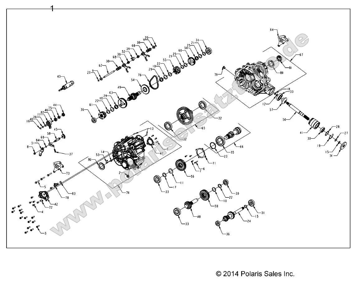 Drive Train, Main Gearcase Drive Train, Main Gearcase