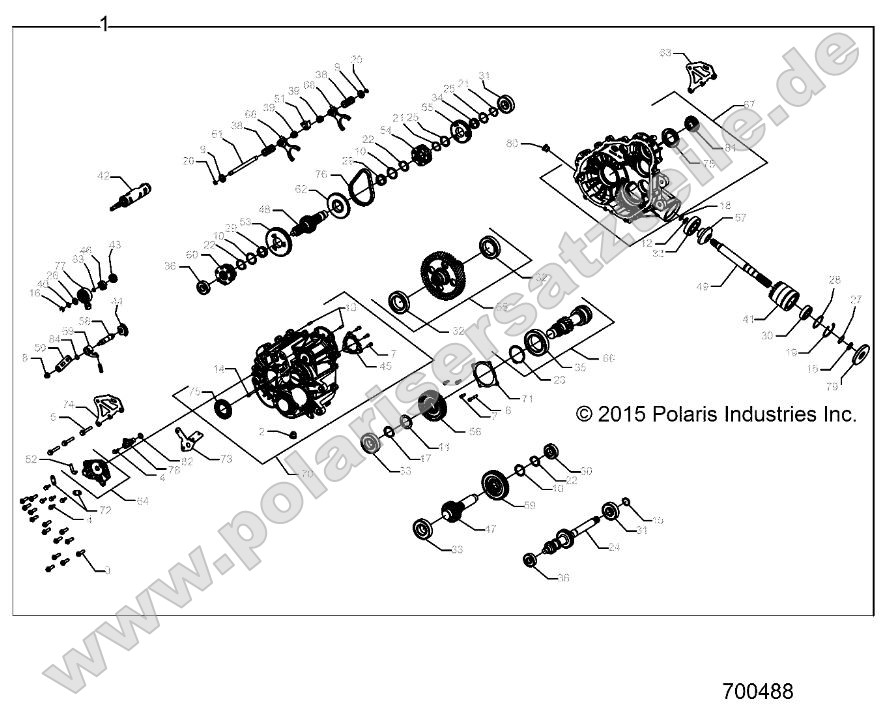 Drive Train, Main Gearcase Drive Train, Main Gearcase