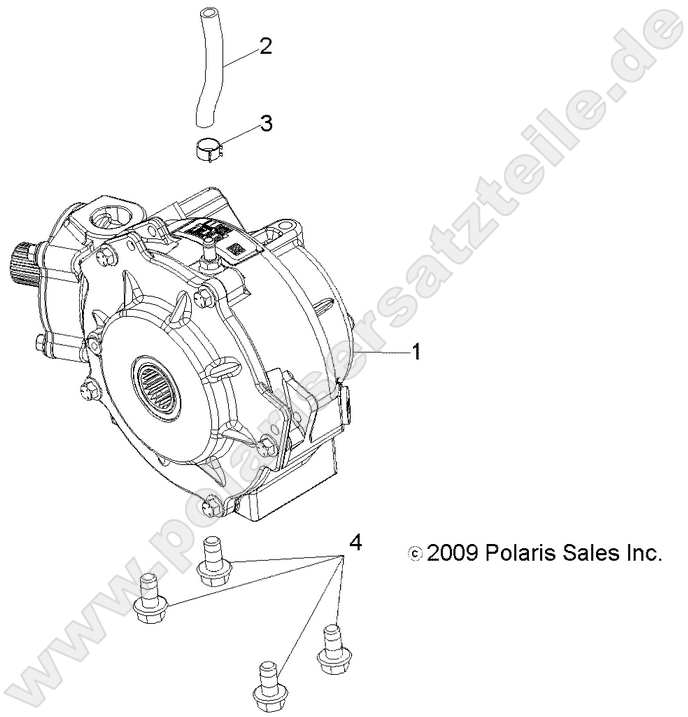 DRIVE TRAIN, FRONT GEARCASE MOUNTING DRIVE TRAIN, FRONT GEARCASE MOUNTING