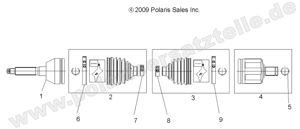 DRIVE TRAIN, FRONT DRIVE SHAFT DRIVE TRAIN, FRONT DRIVE SHAFT