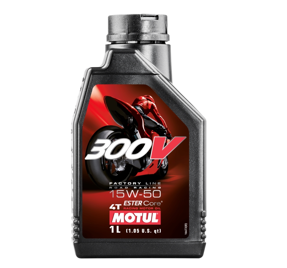 Motul Motoröl 300V 4T Factory Line Road Racing 15W50 - 1 Liter