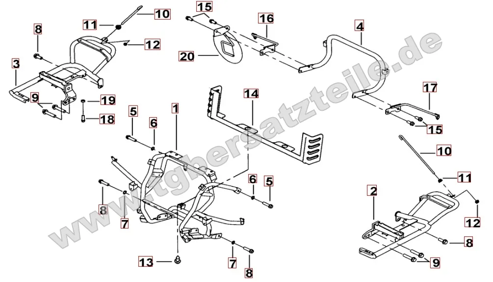 Stoßstange vorne und hinten