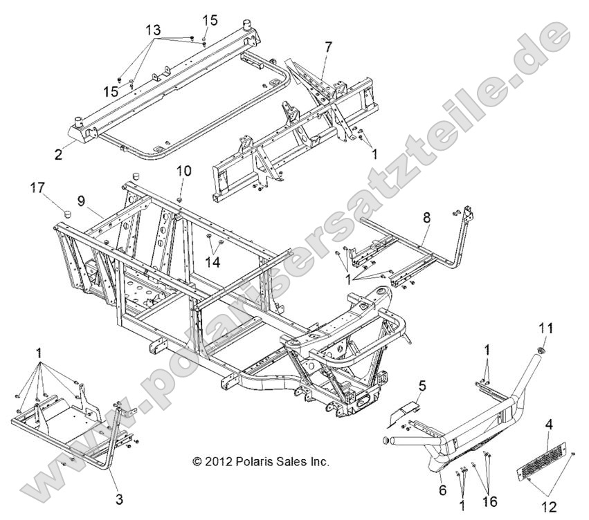Chassis, Frame and Front Bumper