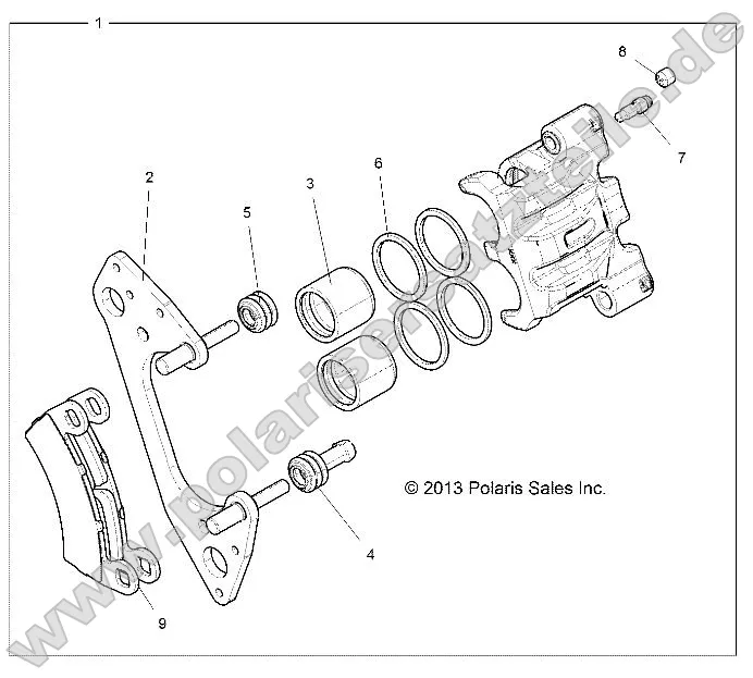Brakes, Front Caliper