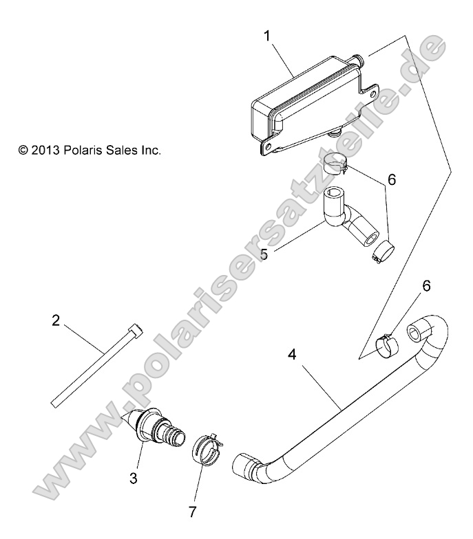 Engine, Breather Hose Engine, Breather Hose