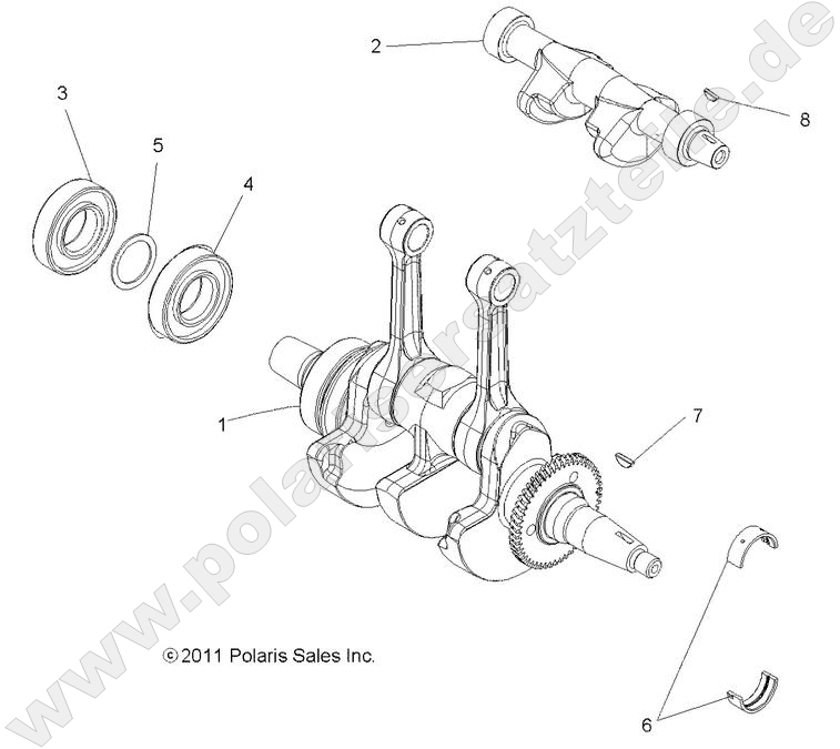 ENGINE, CRANKSHAFT and BALANCE SHAFT ENGINE, CRANKSHAFT and BALANCE SHAFT
