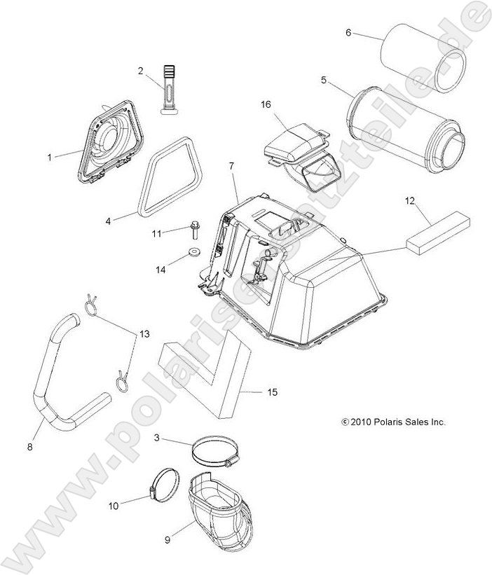 ENGINE, AIR INTAKE ENGINE, AIR INTAKE