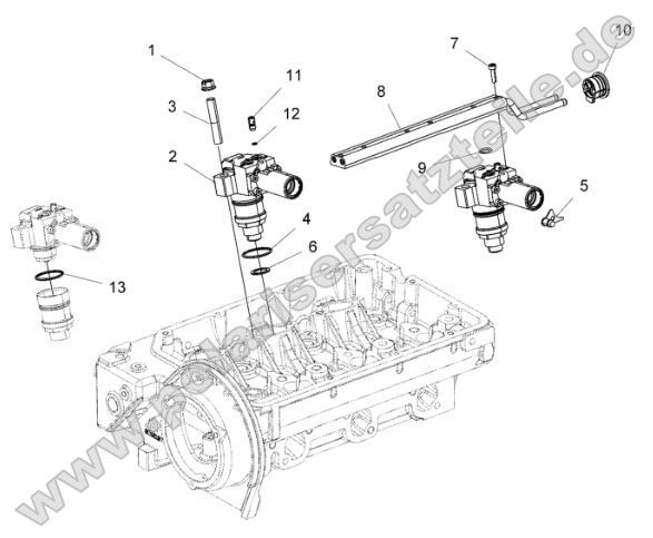 Engine, Fuel Injection Pump, Delivery Pipe Engine, Fuel Injection Pump, Delivery Pipe