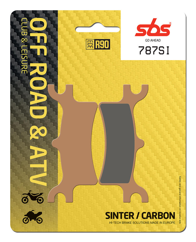 SBS_787_SI SBS Bremsbeläge Offroad & ATV Sintermetall - 787SI