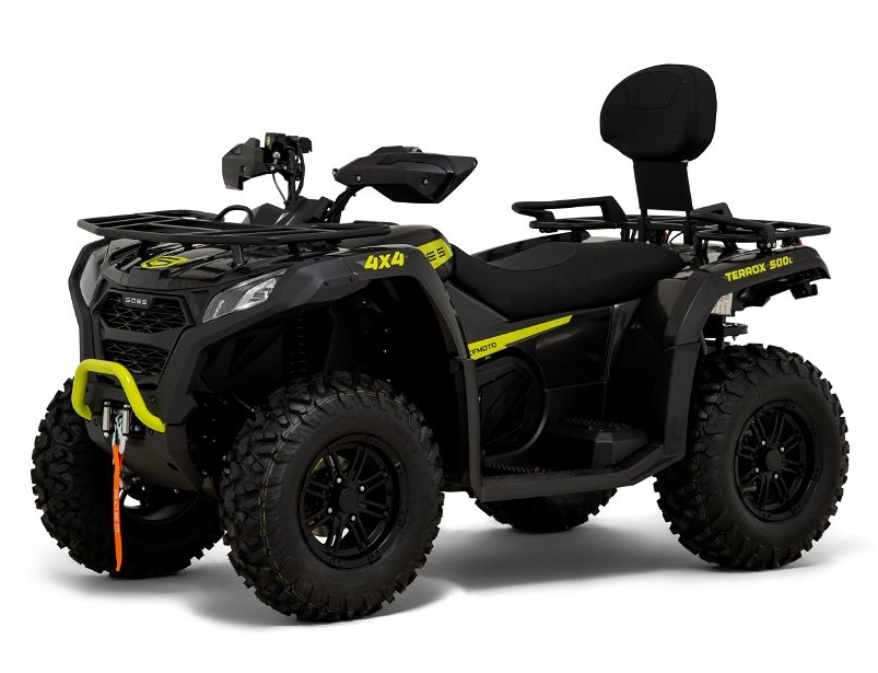 GOES Terrox 500 L T3B ABS Injected black yellow 2025 GOES Terrox 500 L T3B ABS Injected black yellow 2025