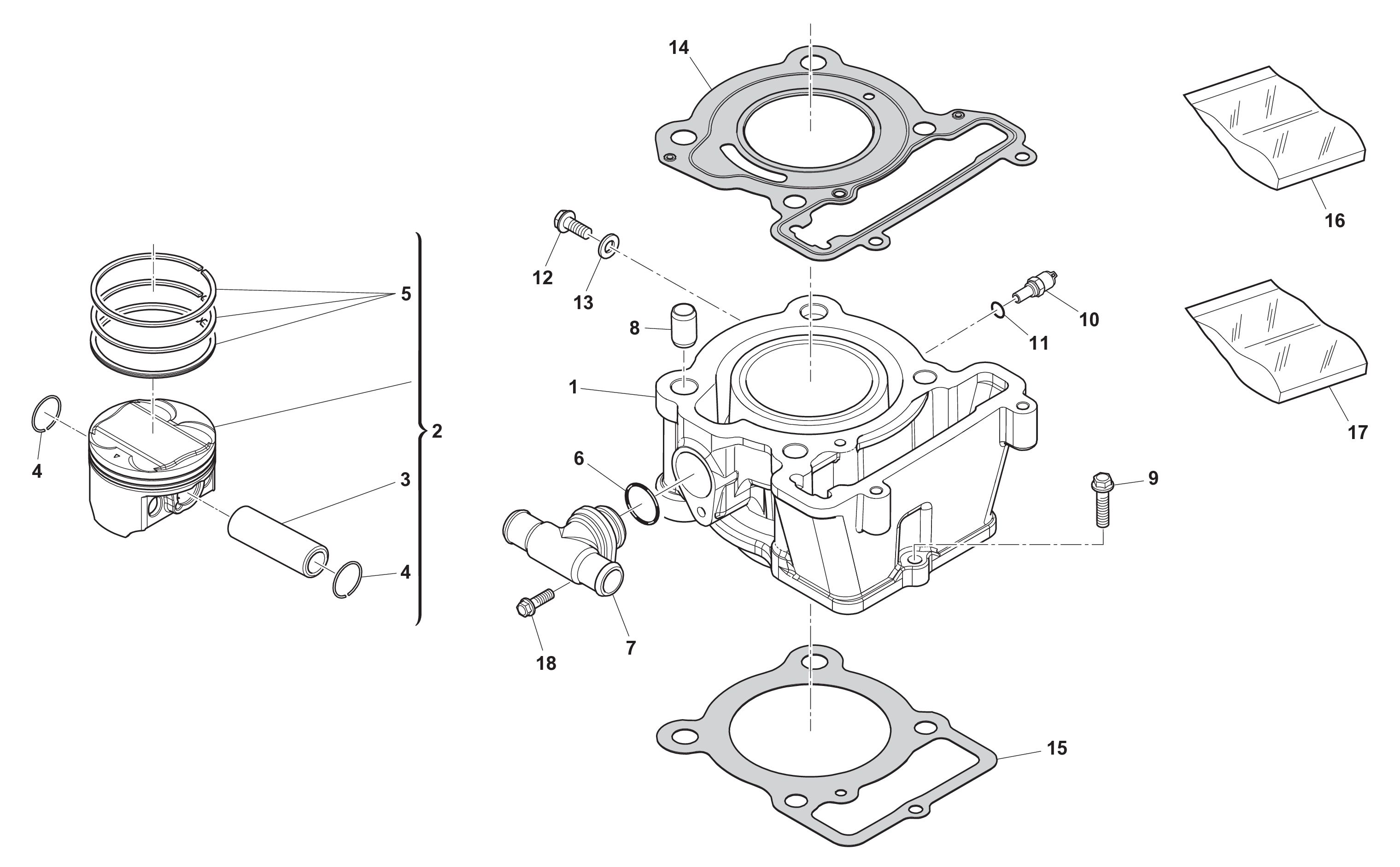 Zylinder - Kolben Zylinder - Kolben
