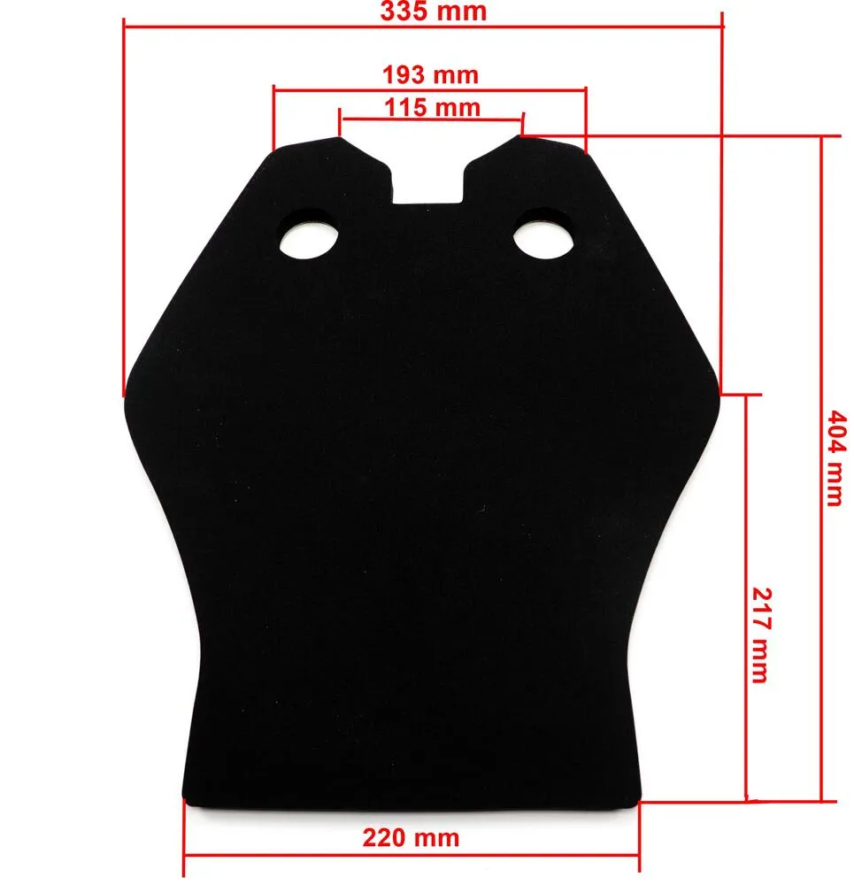 TMP Sitzpolster Moosgummi selbstklebend 12 mm - Yamaha YZF R6 2017-23