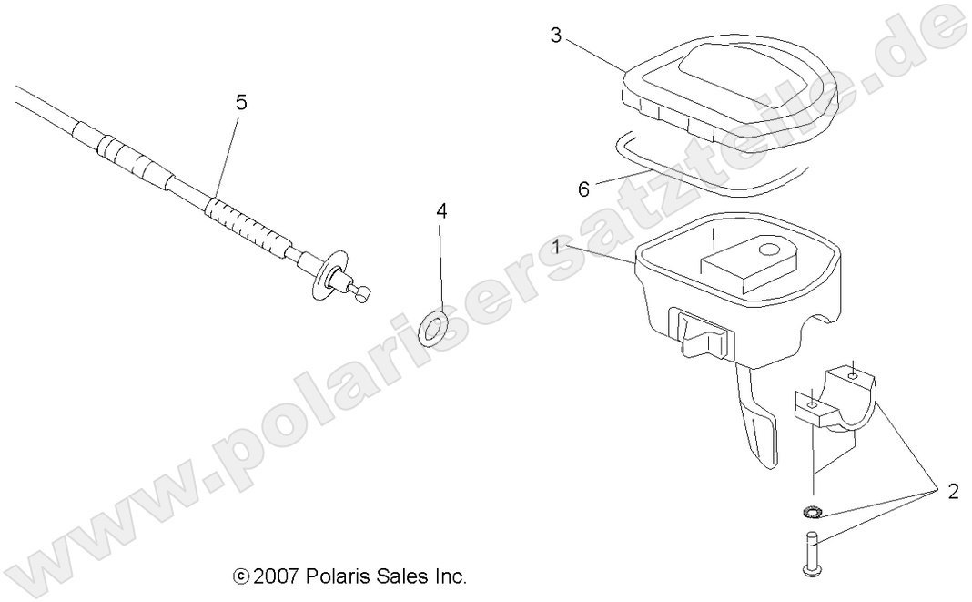 STEERING, CONTROLS, THROTTLE ASM. and CABLE