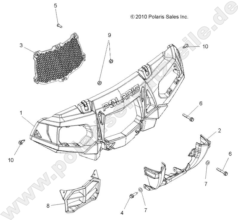 BODY, FRONT BUMPER and MOUNTING BODY, FRONT BUMPER and MOUNTING