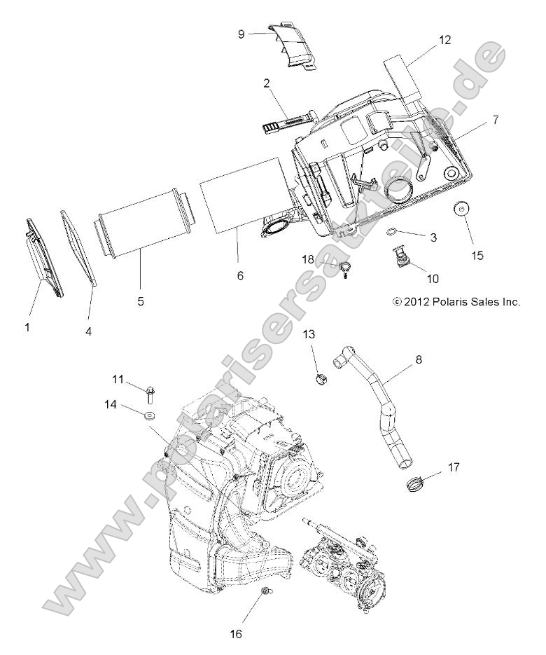Engine, Air Intake Engine, Air Intake