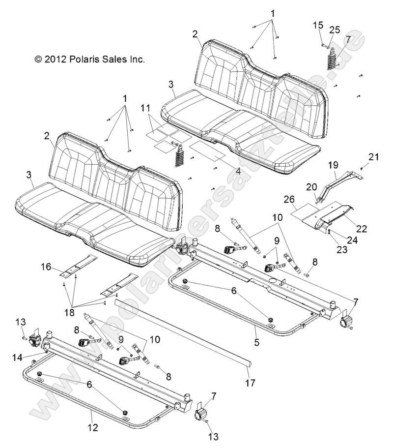 Body, Seat and Base Body, Seat and Base