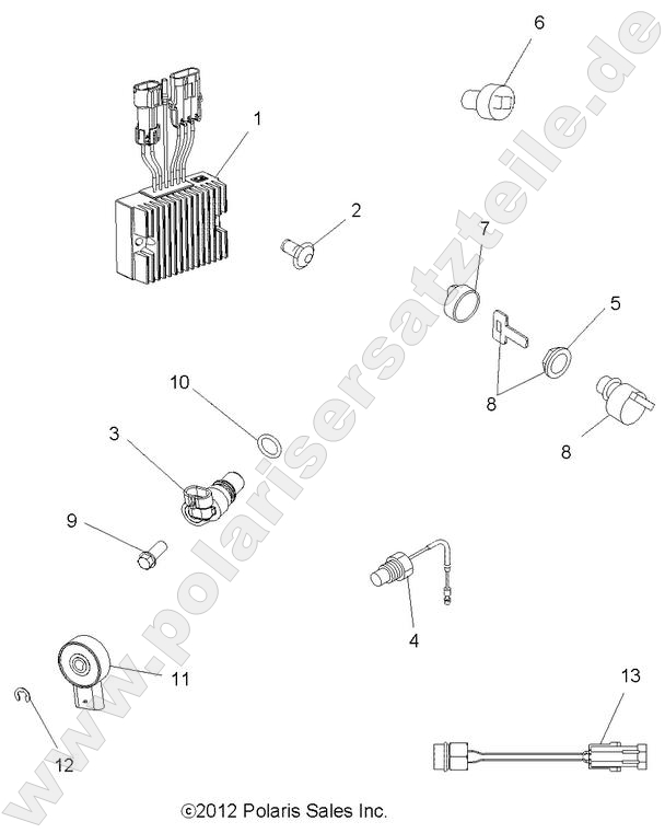 ELECTRICAL, SWITCHES, SENSORS and ECM