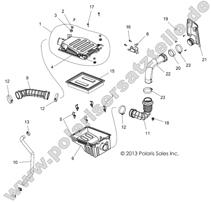 Engine, Air Intake System