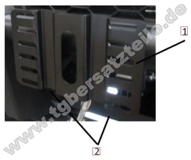 Nummernschildhalterung