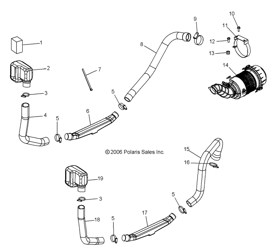 Engine, Clutch Air Intake