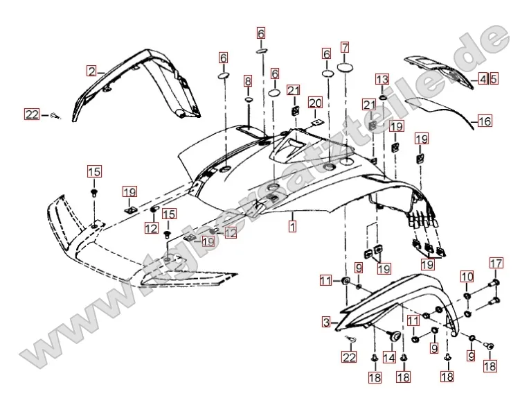 Frontverkleidung Frontverkleidung