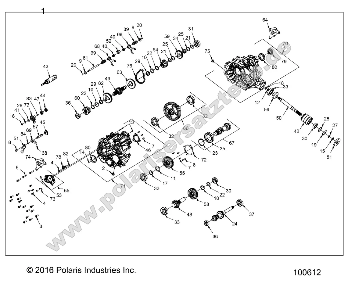 Drive Train, Main Gearcase (from 3/16/16) Drive Train, Main Gearcase (from 3/16/16)