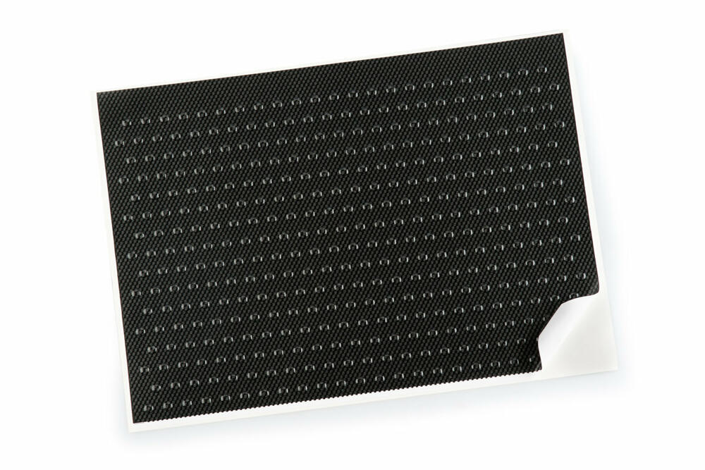 PUIG AUFKLEBER LUFTEINLASS-DECKEL KARBON-OPTIK 250X350M - 4557C