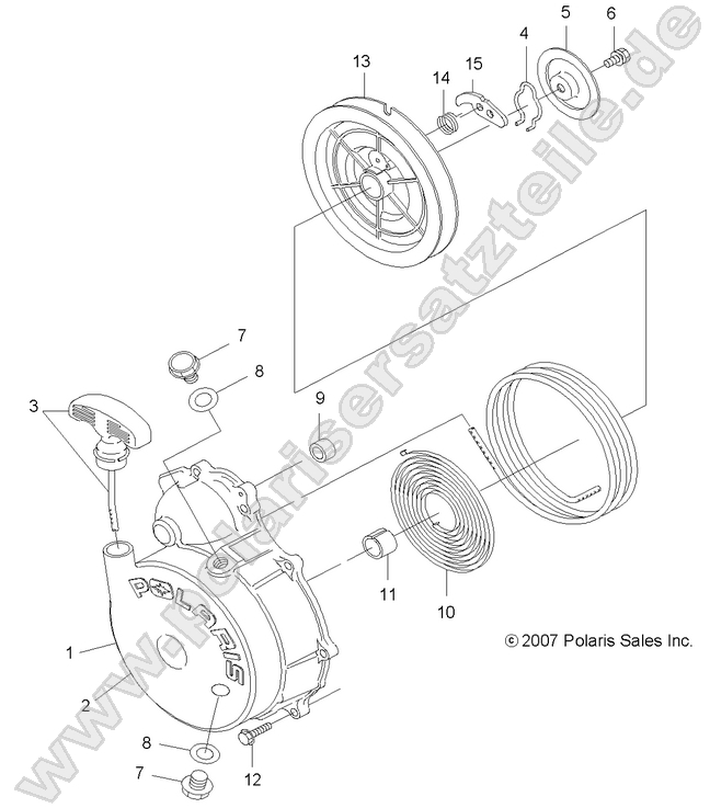ENGINE, RECOIL STARTER ENGINE, RECOIL STARTER