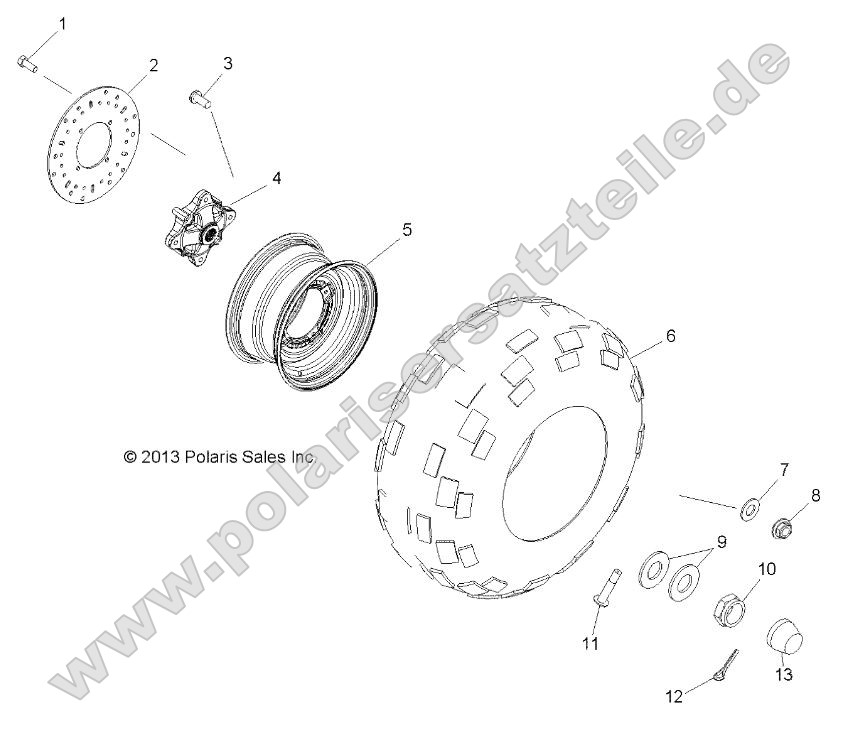 Wheels, Rear Wheels, Rear