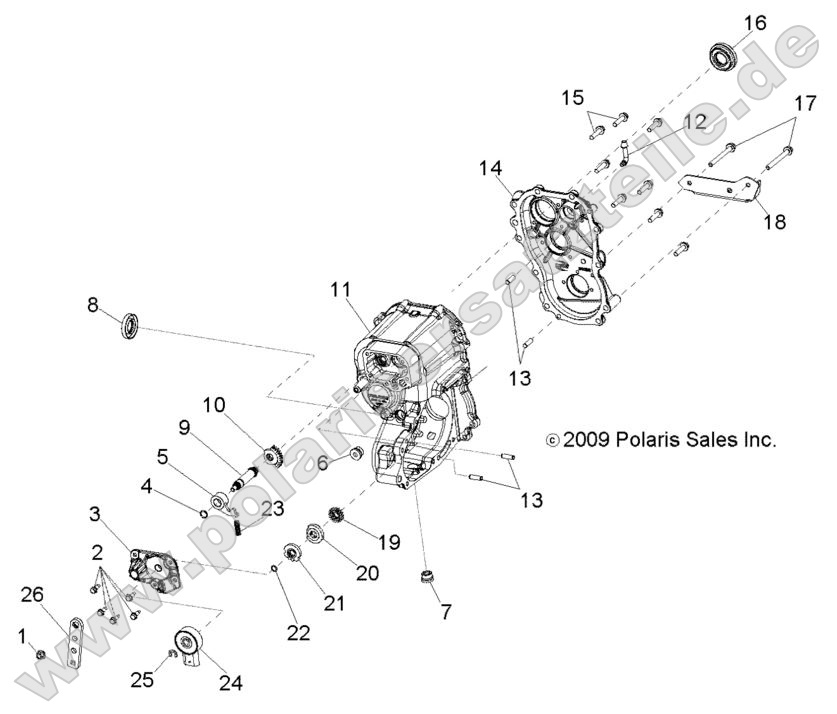 Drive Train, Main Gearcase Drive Train, Main Gearcase