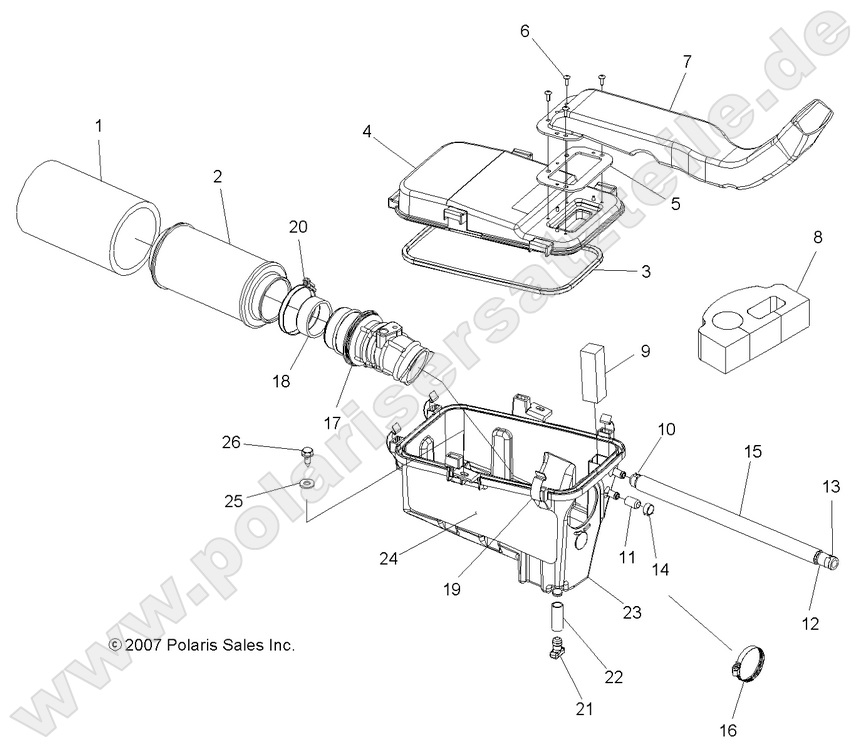 ENGINE, AIR INTAKE SYSTEM ENGINE, AIR INTAKE SYSTEM